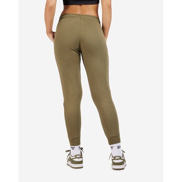 NEW Nike Essential Fleece Pants Olive Green/White Joggers Size XLarge Women's - Picture 4 of 10